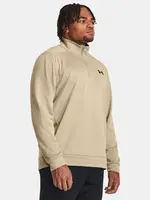 Men's Under Armour UA Armour Fleece 1/4 Zip-BRN - Men's Sweatshirt