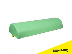 Rehabiq Podkladový půlválec, 60 x 20 x 12 cm, zelený