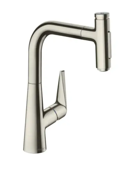 Hansgrohe Talis Select M51 - Dřezová baterie s výsuvnou sprškou, vzhled nerezu 72824800