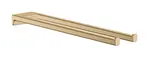 Hansgrohe AddStoris - Držák ručníků dvojitý, délka 45 cm, kartáčovaný bronz 41770140