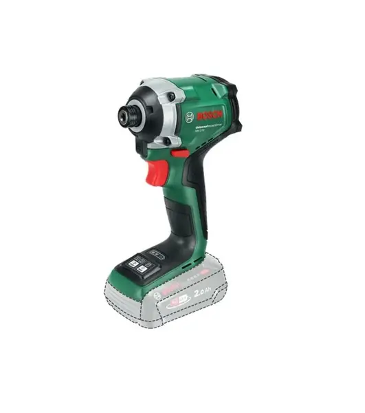 Bosch - 18V AKU rázový utahovák UID 18V-210, bez baterie a nabíječky 06039E7000