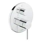 Duravit Circle - Baterie pod omítku, pro 2 spotřebiče, chrom CE5210012010