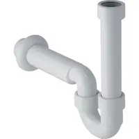 Geberit Příslušenství - Trubková zápachová uzávěrka pro zařizovací předměty, d 50 mm, alpská bílá 152.702.11.1