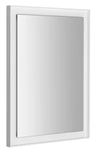 Sapho Flut - Zrcadlo Flut s LED osvětlením 60x80 cm, bílá FT060