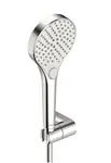 Hansa Viva - Set sprchové hlavice, držáku a hadice, 3 proudy, chrom 44170120