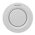 Geberit Splachovací systémy - Oddálené ovládání splachování typ 01, pro nádržku pod omítku 8 cm, easy to clean, matný chrom 116.041.JQ.1