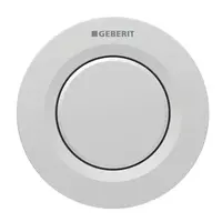 Geberit Splachovací systémy - Oddálené ovládání splachování typ 01, pro nádržku pod omítku 8 cm, easy to clean, matný chrom 116.041.JQ.1