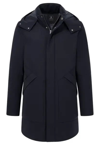 Boggi Milano Prechodná parka 'Tech'  námornícka modrá