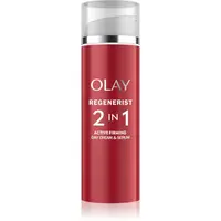 Olay Regenerist 2 in 1 Day Cream & Serum zpevňující denní krém a sérum proti vráskám 2 v 1 50 ml
