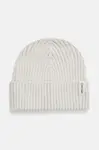 Calvin klein rib knit folded beanie os