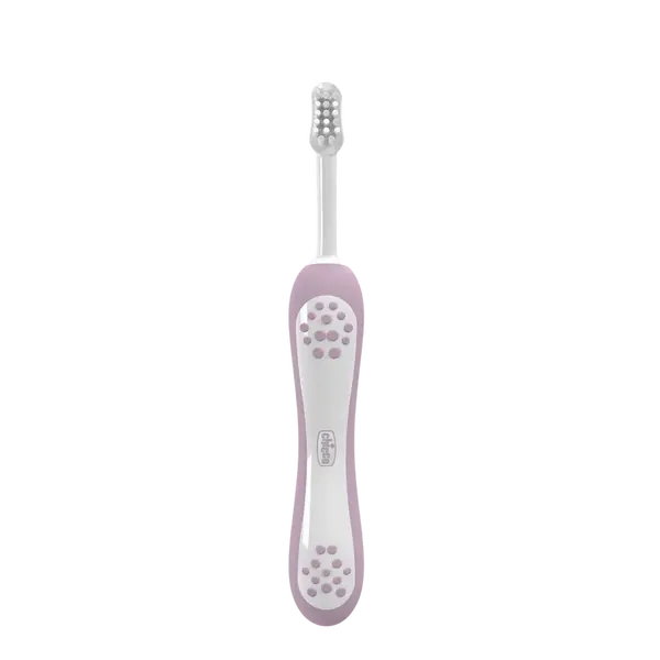 CHICCO Kartáček zubní pro děti Lilac 6-36m