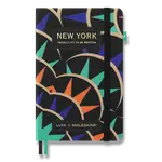 Zápisník Moleskine LUXE New York - tvrdé desky S, čistý/linkovaný