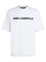 Karl Lagerfeld Tričko  čierna / biela