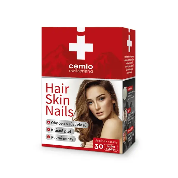 Cemio Hair, skin, nails, 30 tablet