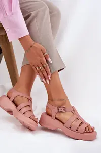 Vonné Dámské Sandály ZAXY NN285038 Špinavě Růžové