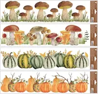 Okenní fólie 40005 hříbky a dýně 64x15cm