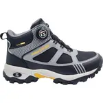 PROGRESS TREK MID WP Juniorské boty s membránou, černá, velikost