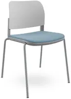 LD SEATING Konferenčná stolička DUO,DU-02-N2, sivá kostra rám