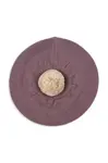 Dětský vlněný baret Konges Sløjd LOULI BERET fialová barva, KS103497