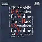 Ivan Ženatý – Telemann: Dvanáct fantasií pro sólové housle, Šest sonatin pro housle a basso continuo