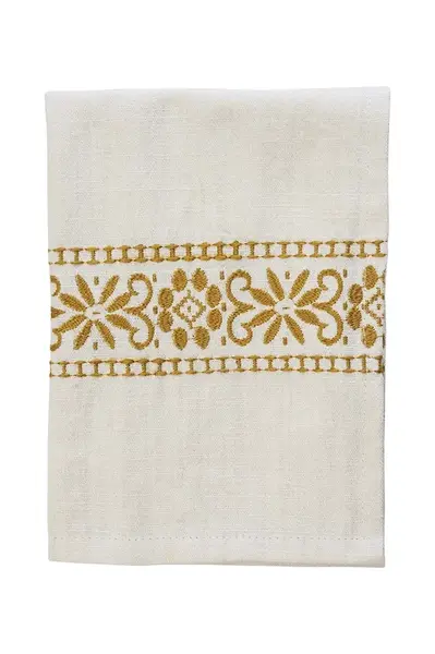 Kuchyňský hadřík Madam Stoltz 50 x 70 cm béžová barva