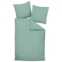 Janine POVLEČENÍ, krep, šalvějově zelená, tmavě zelená, zelená, 140/200 cm