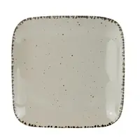 Landscape MĚLKÝ TALÍŘ porcelán keramika 27/27 cm