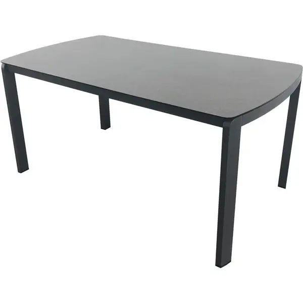 Amatio ZAHRADNÍ STŮL, kov, sklo, 160/90/75 cm