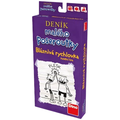 Dino - Deník malého Poseroutky - Bláznivá rychlovka, cestovní hra