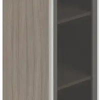 LENZA Skříň WELS dveře - sklo, 39,9x42,5x119,5 cm, pravé