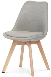 AUTRONIC jídelní židle CT-751 LAN2 světle šedá