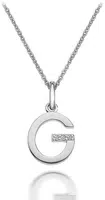 Hot Diamonds Náhrdelník Hot Diamonds Micro G Clasic DP407 (řetízek, přívěsek)