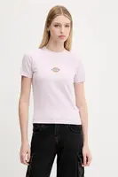Tričko Dickies dámské, růžová barva, DK0A4ZAO
