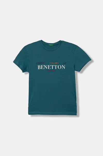 Dětské bavlněné tričko United Colors of Benetton