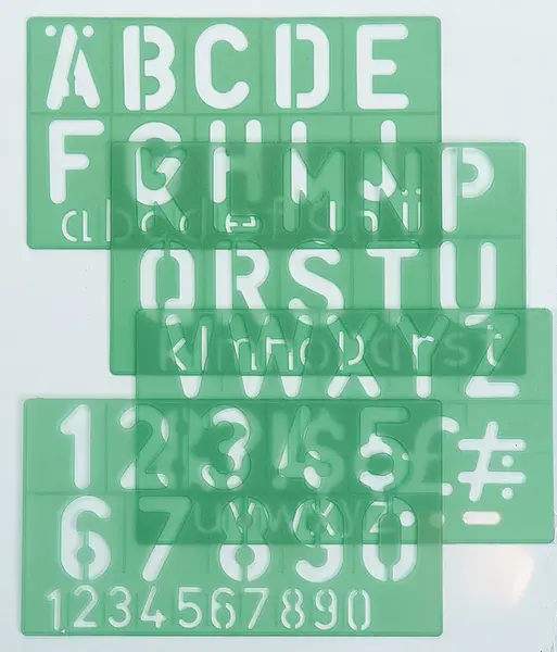 Linex - Šablona písmena 8530 LINEX