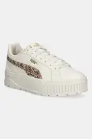 Tenisky Puma Karmen II Animal Flair dámské, béžová barva, 402645