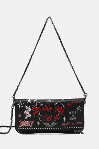 Kožená kabelka ZADIG&VOLTAIRE ROCK GRAINED LEATHER PUNK