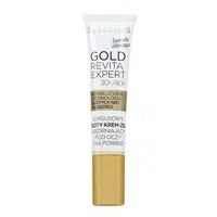 Eveline Gold Lift Expert Luxurious Eye Cream odličovací mléko proti vráskám 15 ml
