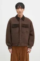 Vlněná bunda Filling Pieces Box Jacket