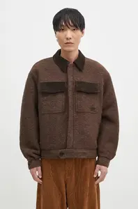 Vlněná bunda Filling Pieces Box Jacket