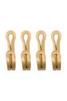 Sada háčků House Doctor HDYra 4-pack zelená barva