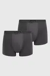 Boxerky Levi's ( 2-pak) pánské, šedá barva