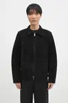 Filling Pieces Semišová bunda Filling Pieces Leather Jacket Suede
