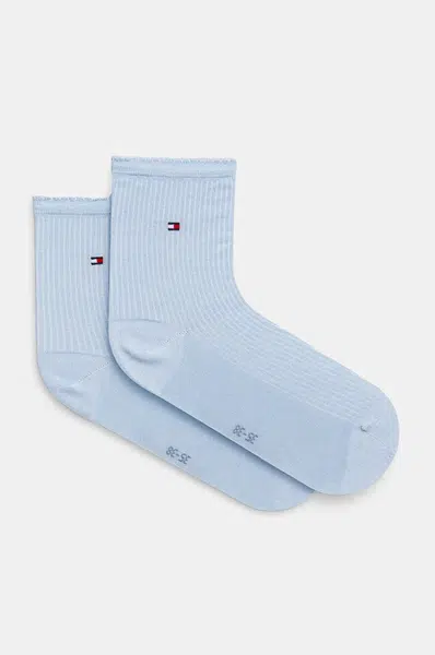 Ponožky Tommy Hilfiger dámské, modrá barva, 701228931