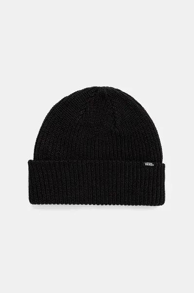 Čepice Vans černá barva, VN000QB4BLK1