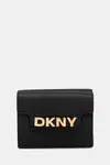Peněženka Dkny dámská, černá barva, R52VKM24