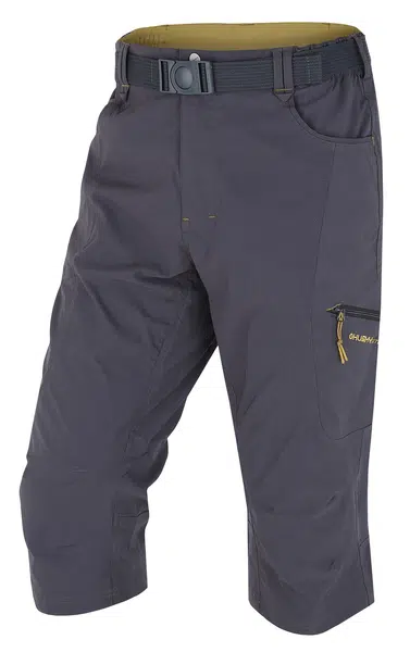 Husky Klery M XL, tm. šedá Pánské 3/4 kalhoty