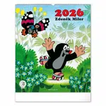 Nástěnný kalendář Krteček 2026