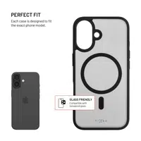 Zadní kryt FIXED MagMisty s podporou Magsafe pro Apple iPhone 16, černá