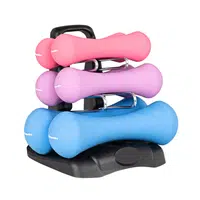 inSPORTline Sada neoprenových činek se stojanem  Prene 2x 1,5-4kg